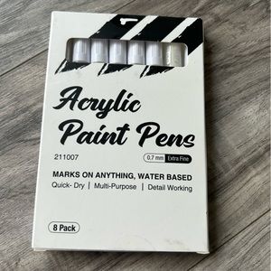 White Acrylic Paint Pens